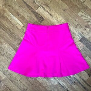 Express Hot Pink Flare Skirt